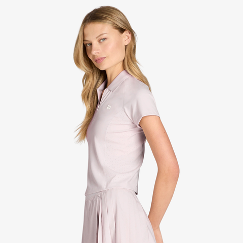 Áo Polo Nữ Wilson Backspin Polo Shirt Lilac Ash WE00314L013001