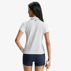 Áo Polo Nữ Wilson Groundstroke Polo Bright White WE00140W001002