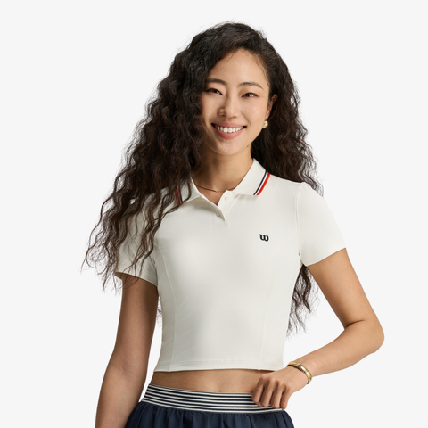 Áo Polo Nữ Wilson Women's Ball Sense SS Polo White WE00542W002001