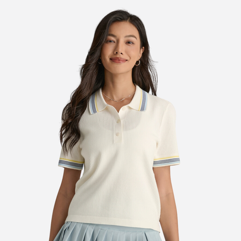 Áo Polo Nữ Wilson Women's Addison Knit Polo WW00513531