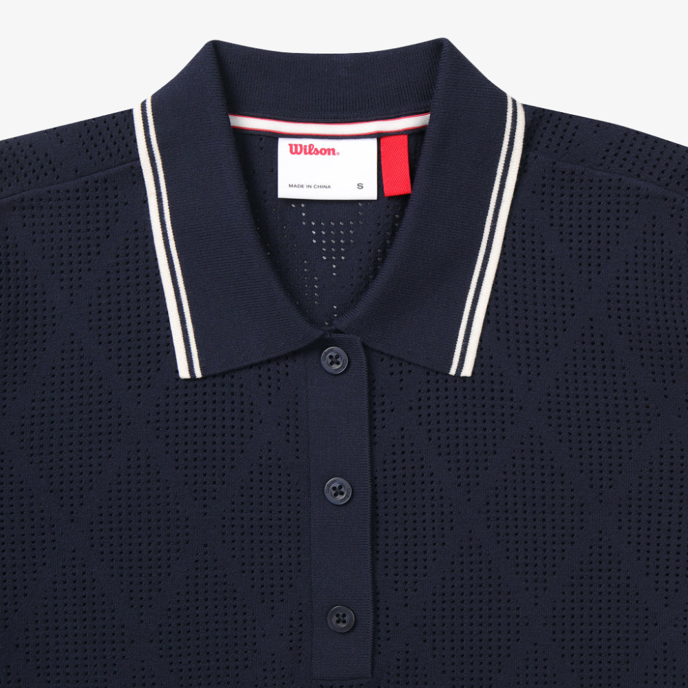 Áo Polo Nữ Wilson Women's Addison Knit Polo WW00513531