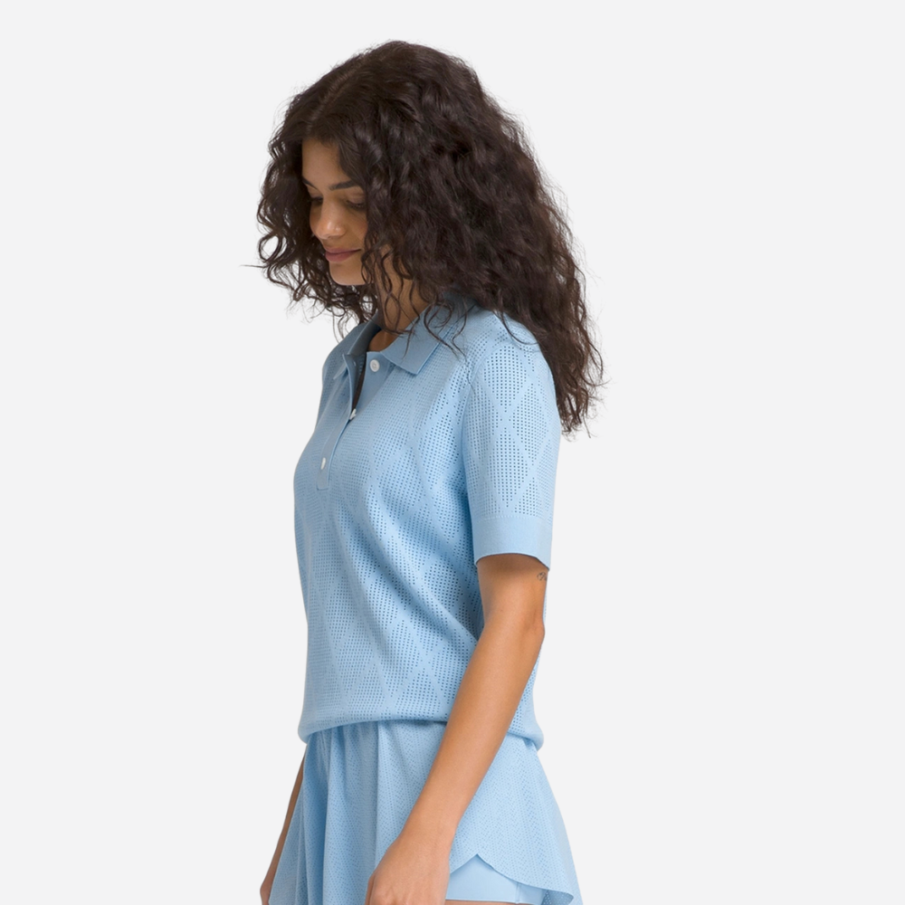 Áo Polo Nữ Wilson Women's Addison Knit Polo WW00513531