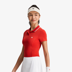 Áo Polo Nữ Wilson Women's Ball Sense SS Polo Red WE00542R044001