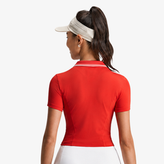 Áo Polo Nữ Wilson Women's Ball Sense SS Polo Red WE00542R044001