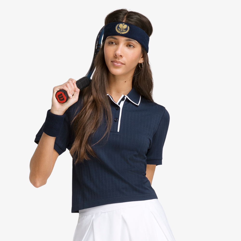 Áo Polo Nữ Wilson Women's Center Court Seamless Polo WW00028331