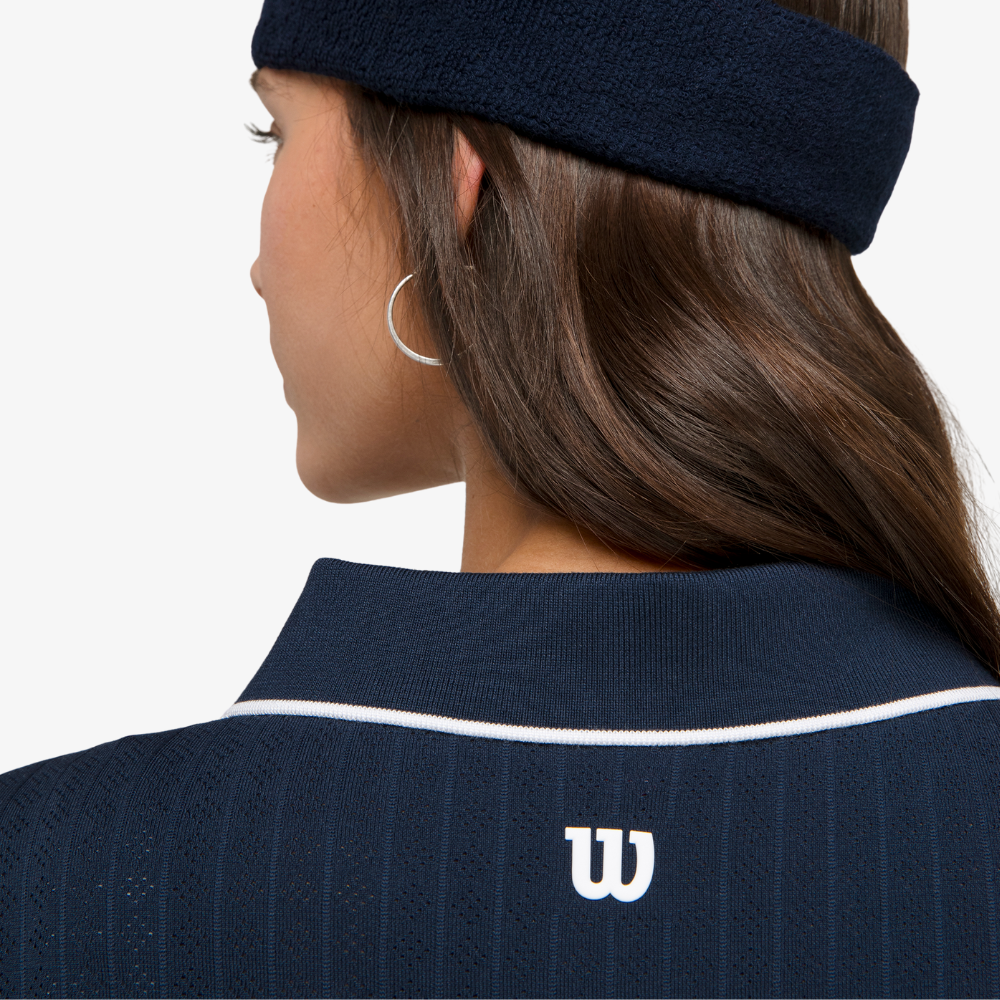 Áo Polo Nữ Wilson Women's Center Court Seamless Polo WW00028331