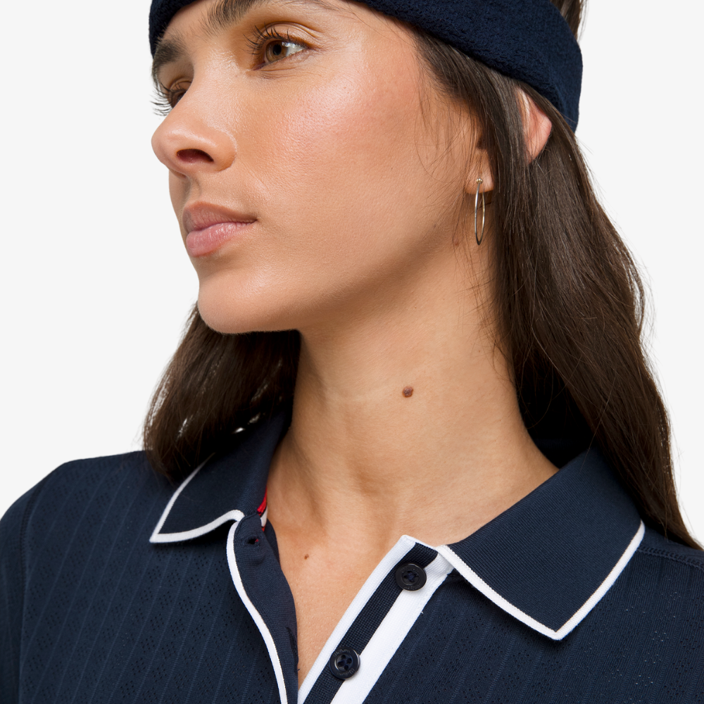 Áo Polo Nữ Wilson Women's Center Court Seamless Polo WW00028331