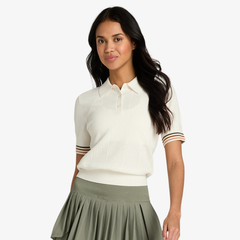 Áo Polo Nữ Wilson Women's Essex Polo Sandrift WW00014W002001