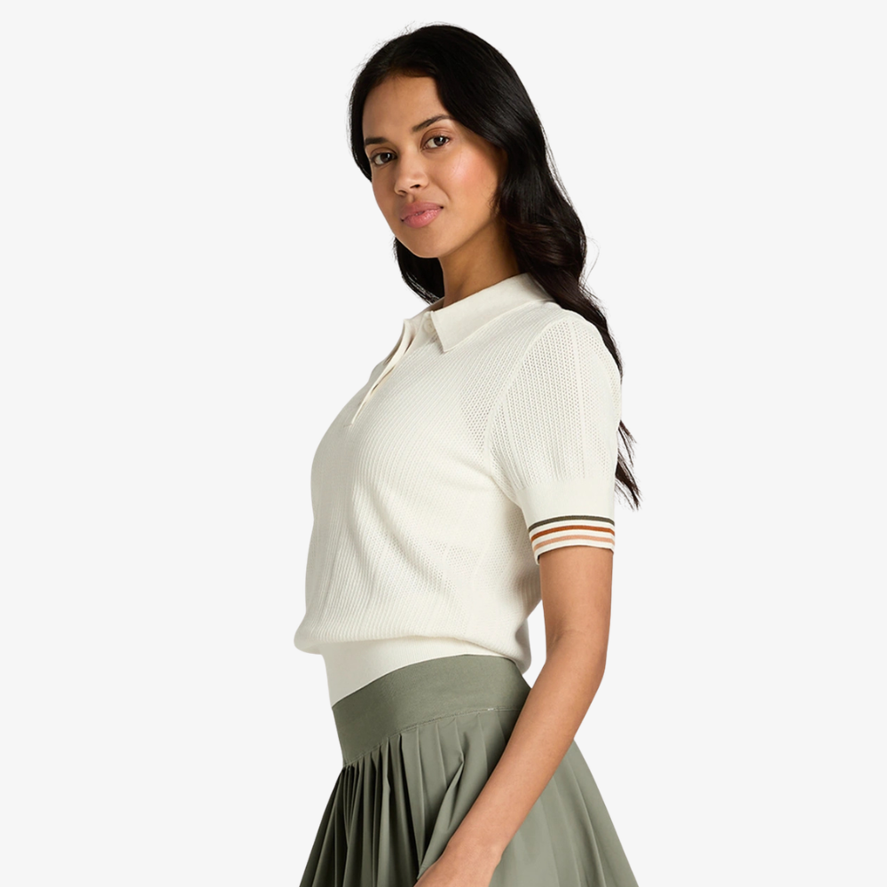 Áo Polo Nữ Wilson Women's Essex Polo Sandrift WW00014W002001