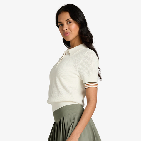 Áo Polo Nữ Wilson Women's Essex Polo Sandrift WW00014W002001
