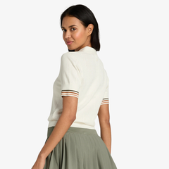 Áo Polo Nữ Wilson Women's Essex Polo Sandrift WW00014W002001