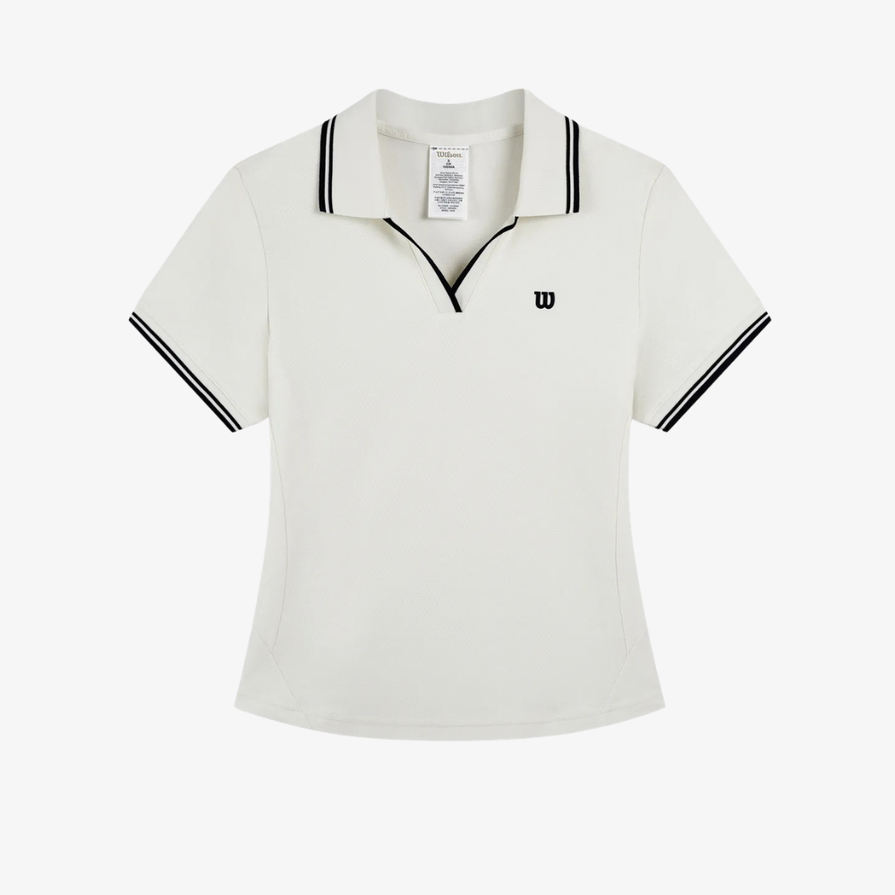 Áo Polo Thể Thao Nữ Wilson Women Daily V-Neck Polo WE00264W002001