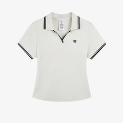 Áo Polo Thể Thao Nữ Wilson Women Daily V-Neck Polo WE00264W002001