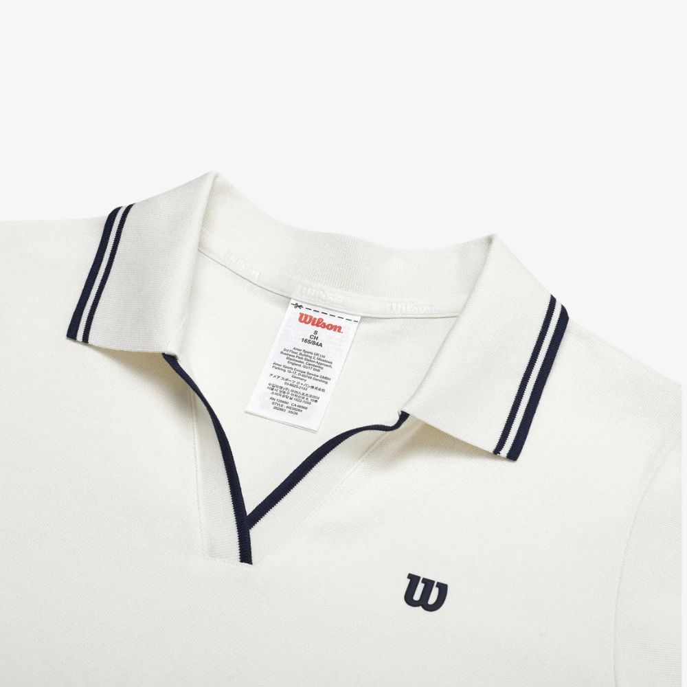 Áo Polo Thể Thao Nữ Wilson Women Daily V-Neck Polo WE00264W002001