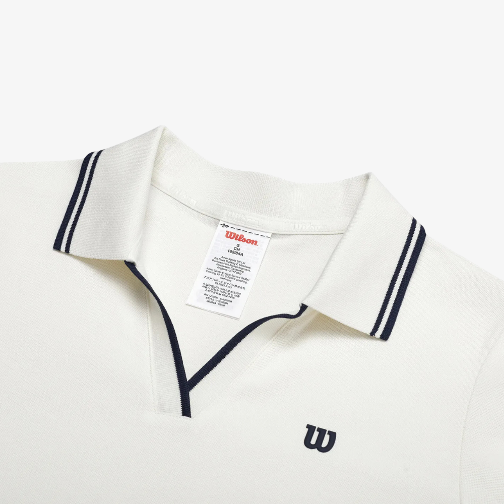Áo Polo Thể Thao Nữ Wilson Women Daily V-Neck Polo WE00264W002001