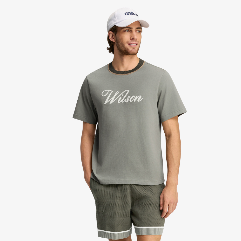Áo Thể Thao Nam Wilson Men Knit Collar Tee WN00100