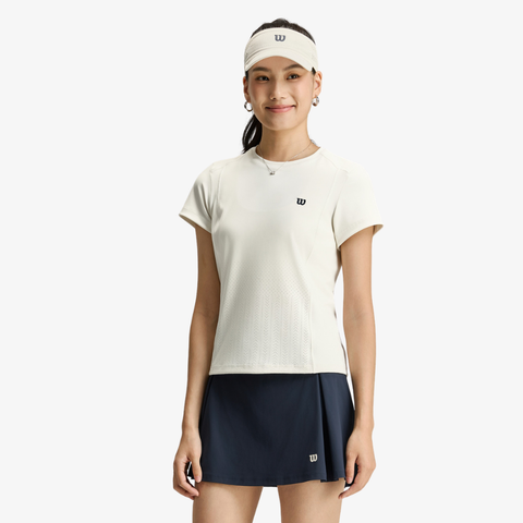 Áo Thể Thao Nữ Wilson Body Line SS Tee White WE00339W002001