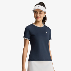 Áo Thể Thao Nữ  Wilson Offense SS Tee Blue WE00340U001001