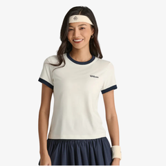 Áo Thể Thao Nữ  Wilson Offense SS Tee White WE00340W002001