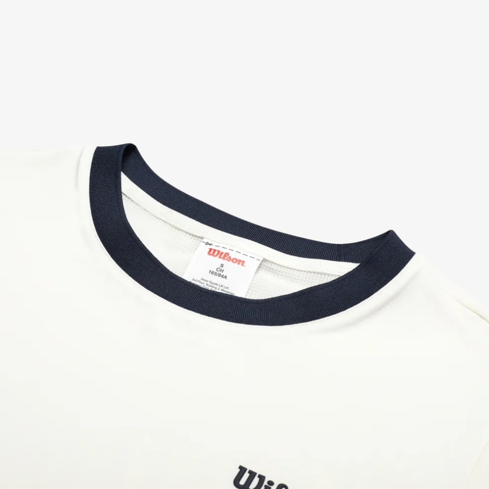 Áo Thể Thao Nữ  Wilson Offense SS Tee White WE00340W002001