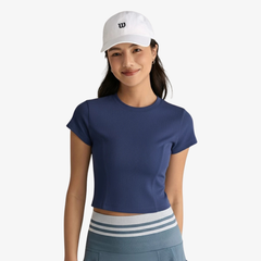 Áo Thể Thao Nữ Wilson Women Players Cropped SS Tee WW20084532