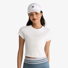 Áo Thể Thao Nữ Wilson Women Players Cropped SS Tee WW20084532