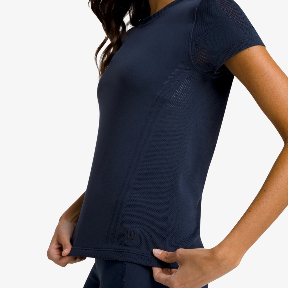 Áo Thể Thao Nữ Wilson Women Pro Seamless Tee WW00593511DBC