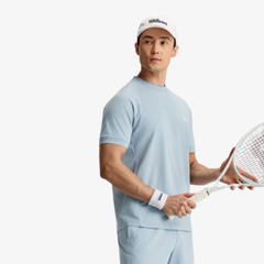 Áo Thun Nam Wilson Daily Court Tee Blue Fog WM20039U016001