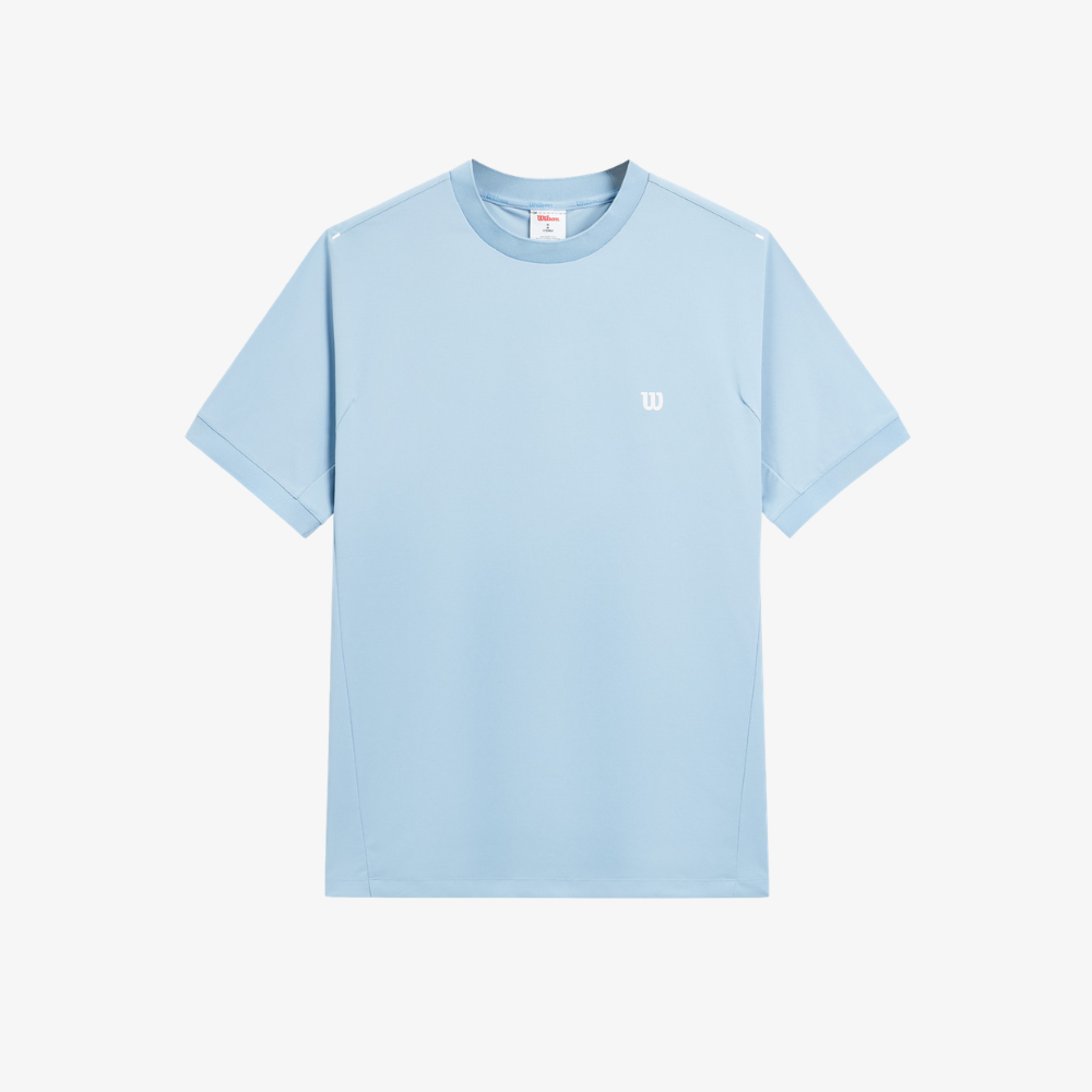 Áo Thun Nam Wilson Daily Court Tee Blue Fog WM20039U016001