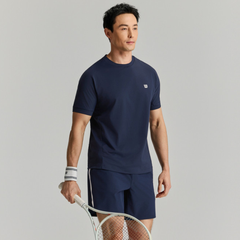 Áo Thun Nam Wilson Daily Court Tee Classic Navy WM20039U001001