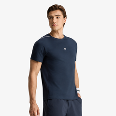 Áo Thun Nam Wilson Daily Court Tee V2 Classic Navy WM20086U001001