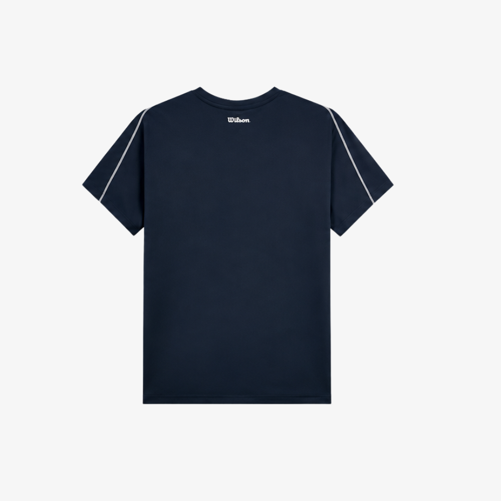 Áo Thun Nam Wilson Daily Court Tee V2 Classic Navy WM20086U001001