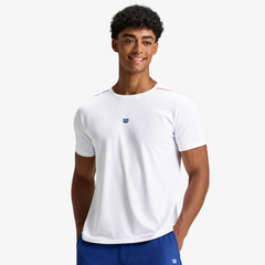 Áo Thun Nam Wilson Daily Court Tee V2 White WM20086W001001