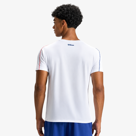 Áo Thun Nam Wilson Daily Court Tee V2 White WM20086W001001