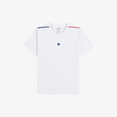 Áo Thun Nam Wilson Daily Court Tee V2 White WM20086W001001