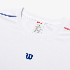 Áo Thun Nam Wilson Daily Court Tee V2 White WM20086W001001