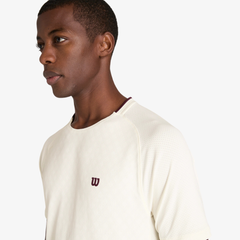 Áo Thun Nam Wilson Serve Out Tee Sandrift WM00426531GYCXL