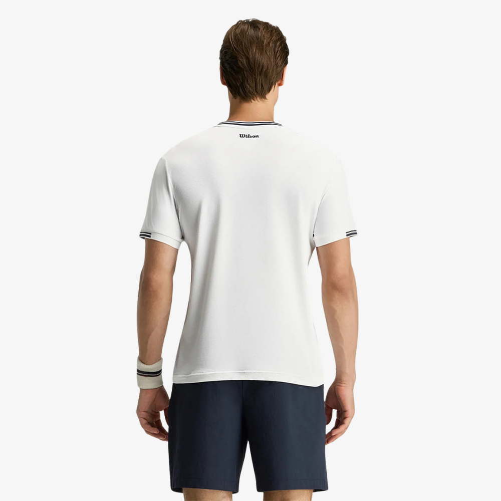 Áo Thun Nam Wilson Timeless SS Tee White WN00141W001001