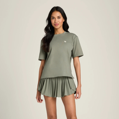 Áo Thun Nữ Thể Thao Wilson Modern Tee Vetiver WE00038E014001