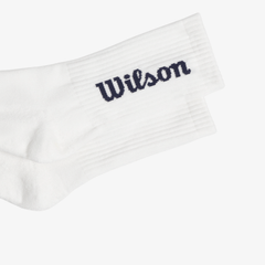 Tất Thể Thao Wilson U Crew Logo Sock Bright White/ Classic Navy WU00017411ZAC