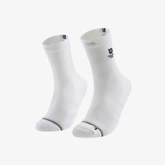 Tất Thể Thao Wilson U Tour Performance Crew Sock Bright White WU00086W001001