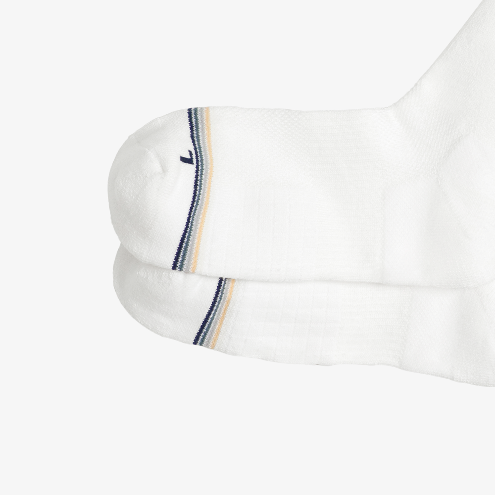 Tất Thể Thao Wilson U Tour Performance Crew Sock Bright White WU00086W001001