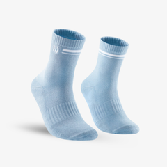 Tất Thể Thao Wilson U Classic Quarter Socks Blue Fog WA00084U016001