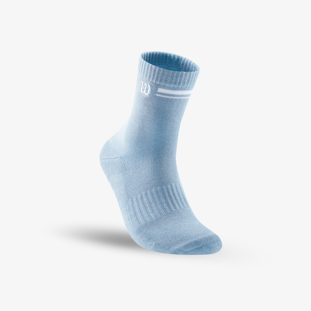 Tất Thể Thao Wilson U Classic Quarter Socks Blue Fog WA00084U016001