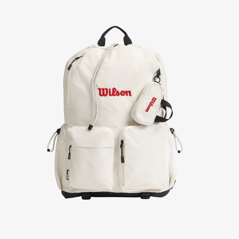 Balo Thể Thao Wilson Unisex Cinch Backpack White WA00104W002001