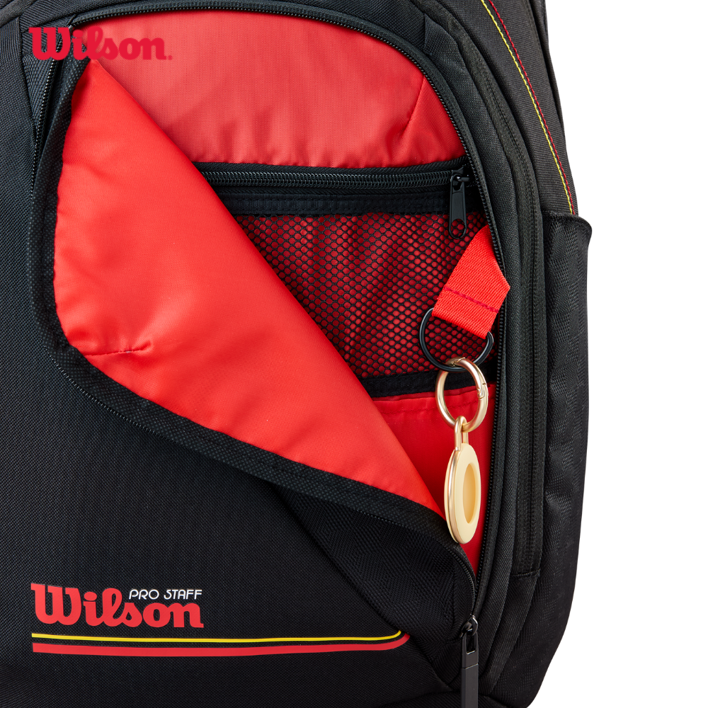 Balo Wilson Pro Staff Classic Tennis Backpack Black WR8051901001