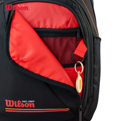 Balo Wilson Pro Staff Classic Tennis Backpack Black WR8051901001