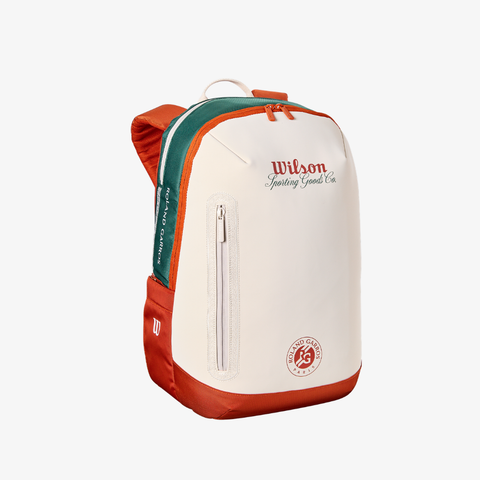 Balo Wilson Roland Garros 2026 Tennis Backpack Cream WR8052601001