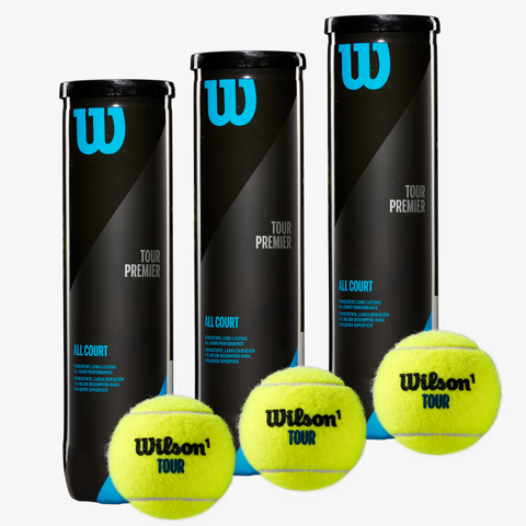 Set 12 Bóng Tennis Wilson Tour Premier All Court Tennis Balls 4 WRT119400