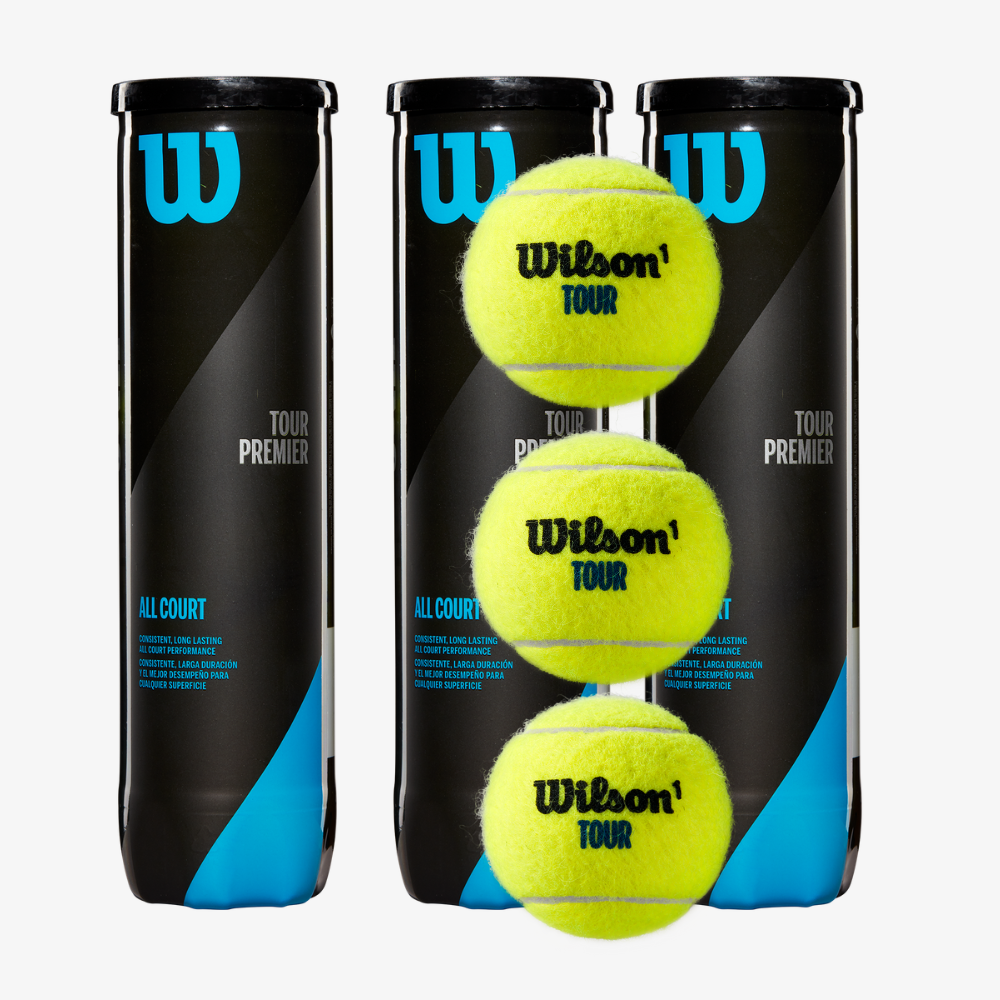 Set 12 Bóng Tennis Wilson Tour Premier All Court Tennis Balls 4 WRT119400